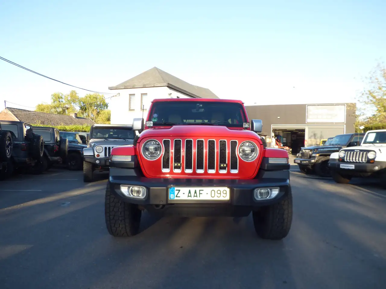 Jeep Wrangler Wrangler 2.0 Turbo Sahara**Flame red** 11