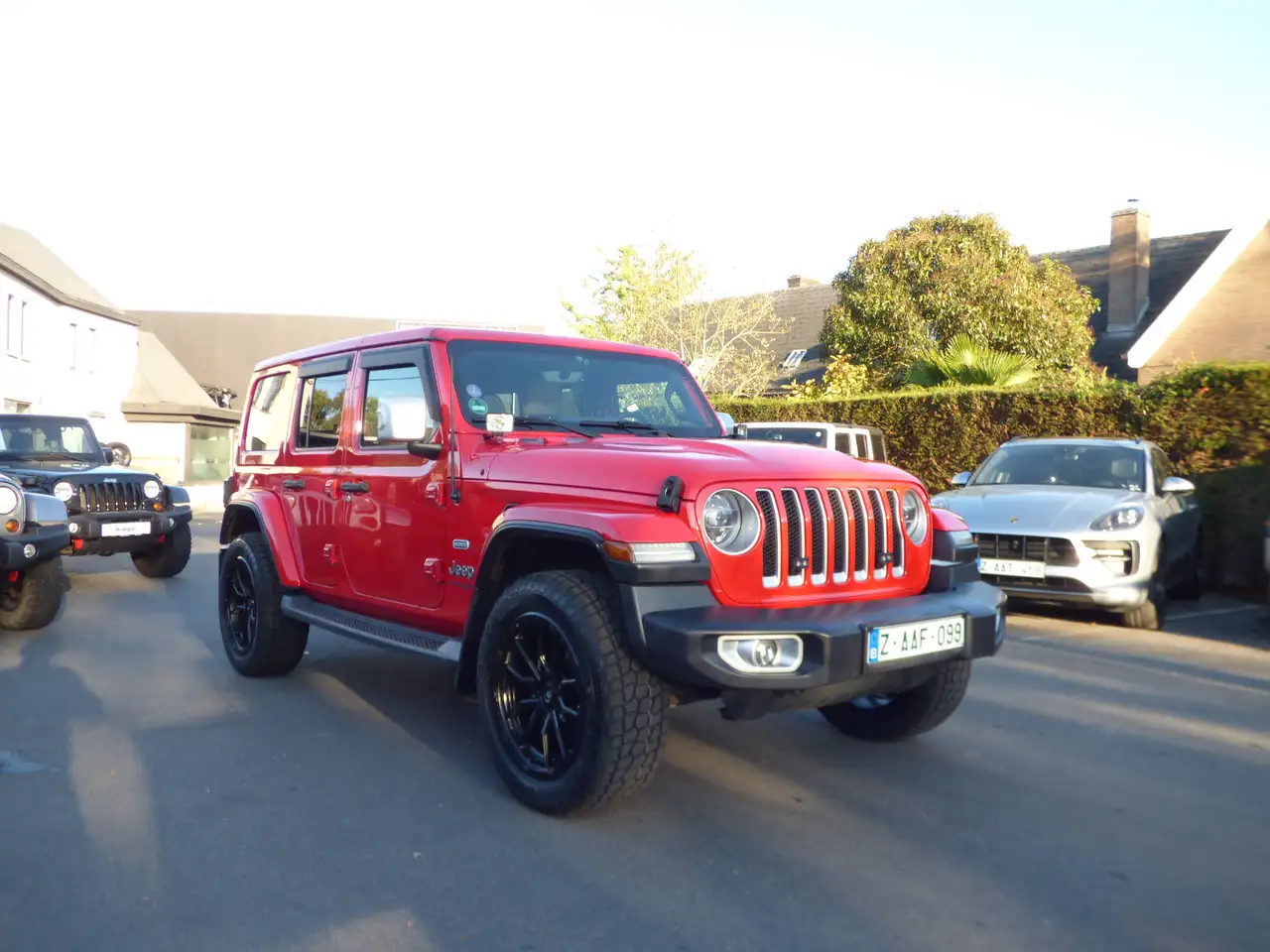 Jeep Wrangler Wrangler 2.0 Turbo Sahara**Flame red** 12