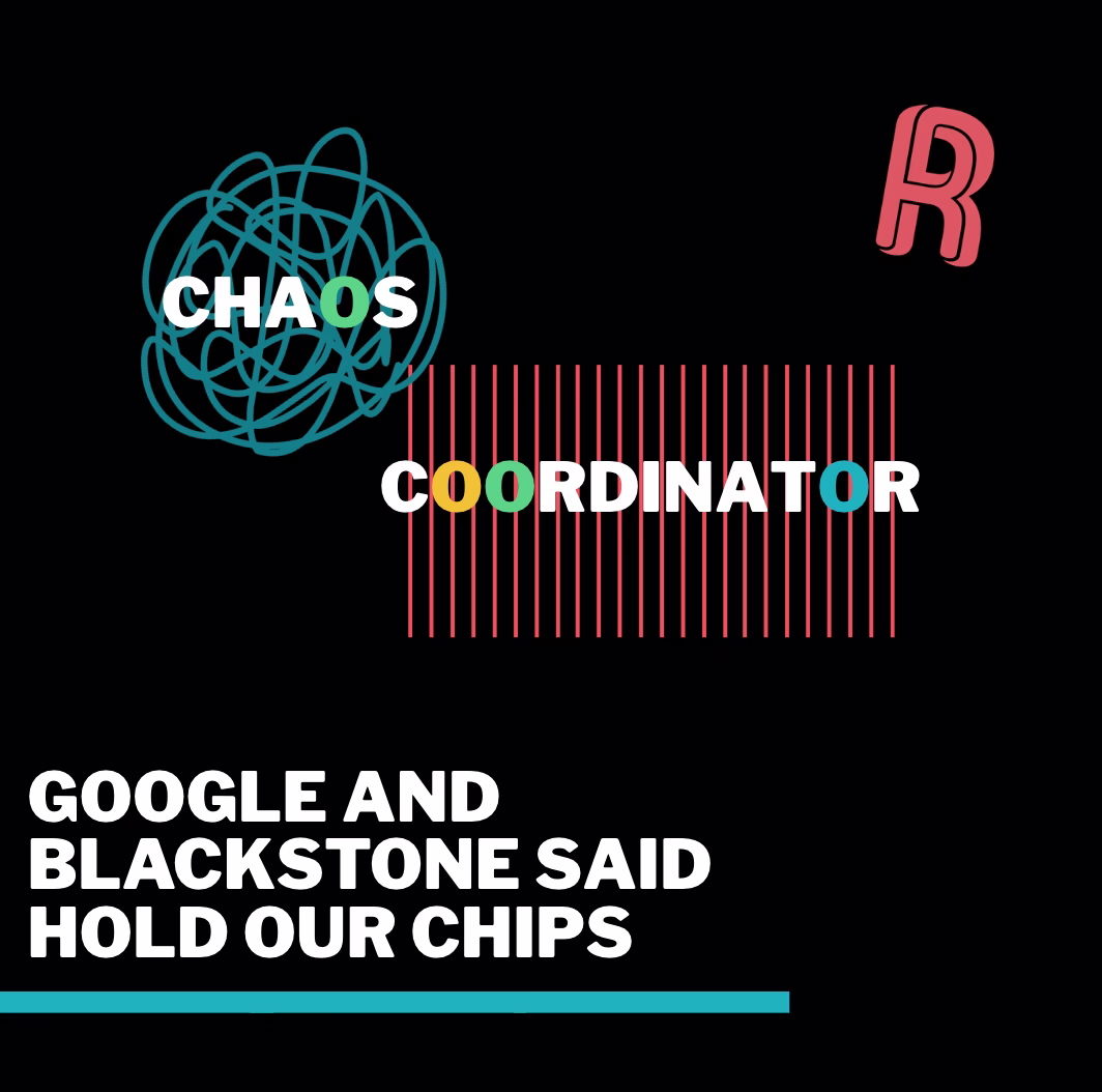 Google and Blackstone said hold our chips