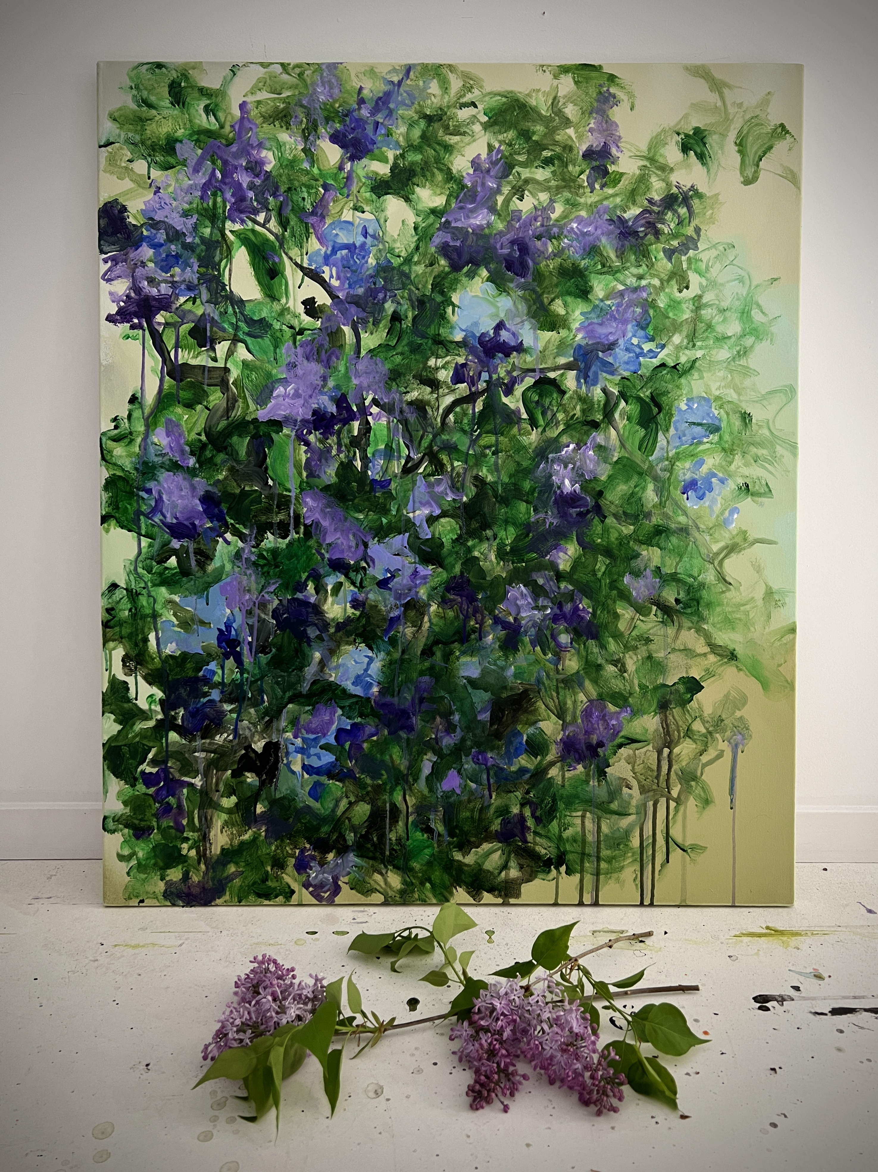 Puis, l'odeur des lilas