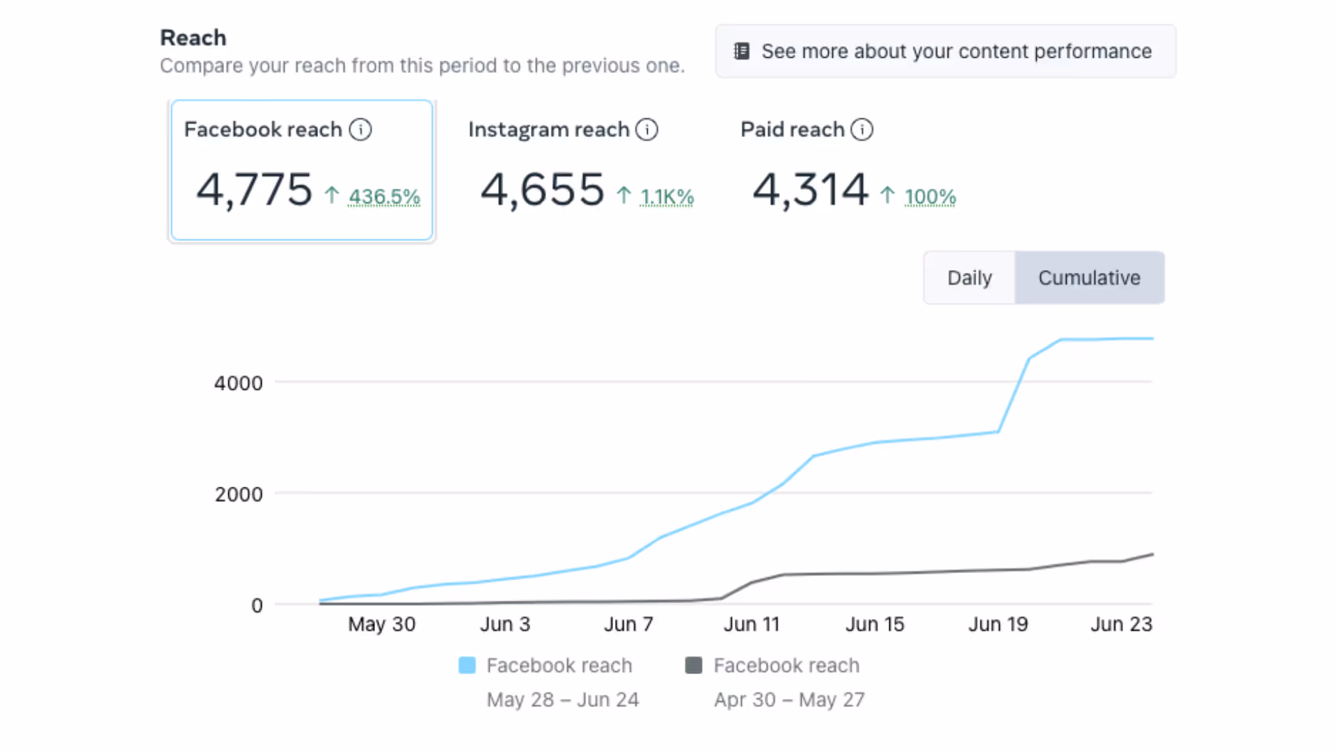 Social Media Dashboard Screenshot
