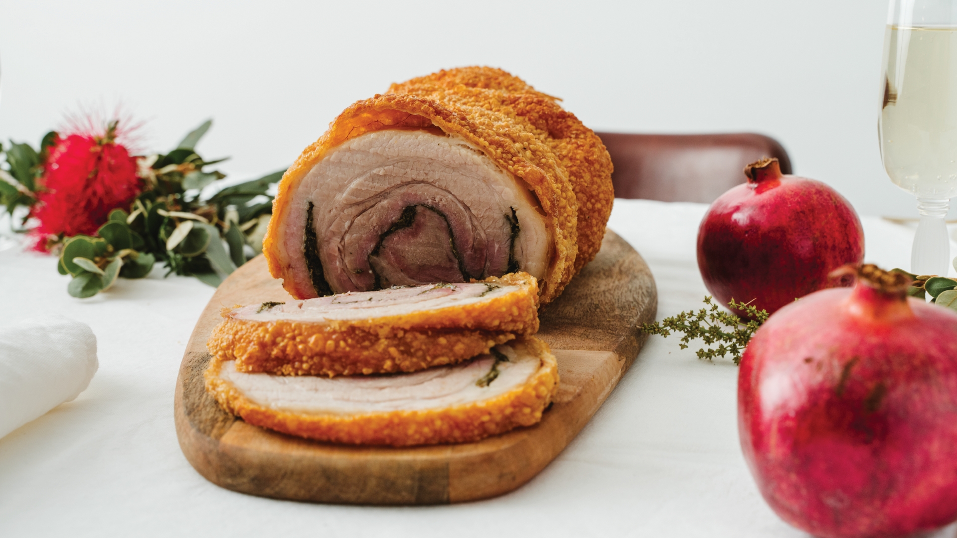 Cheesery employee serving a customer