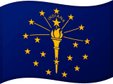Flag of Indiana