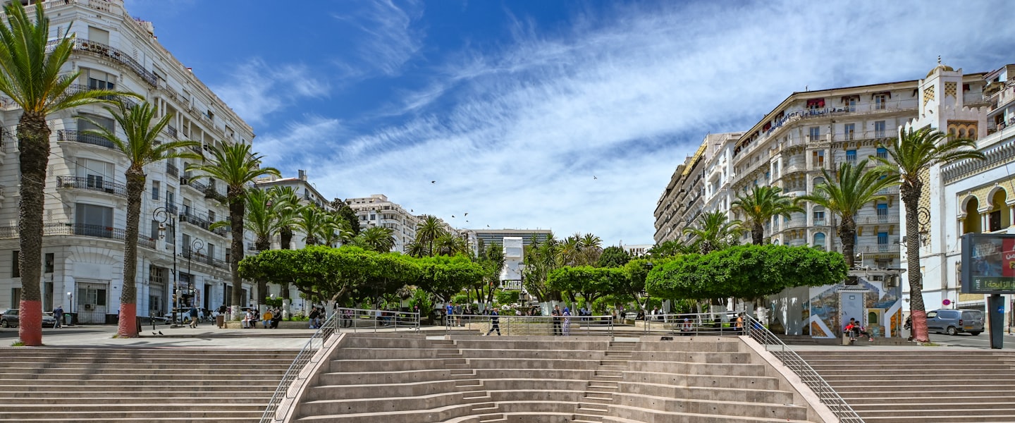 Algeria city skyline