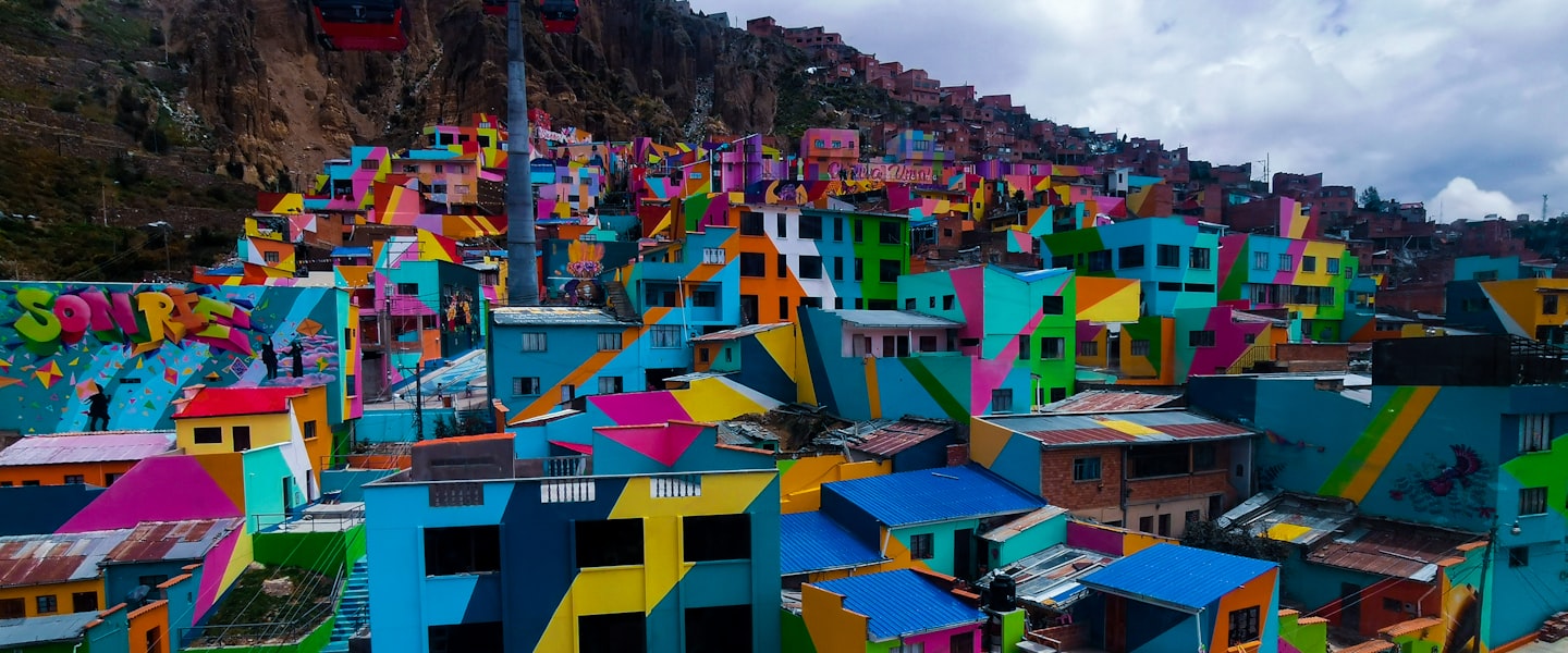 Bolivia city skyline