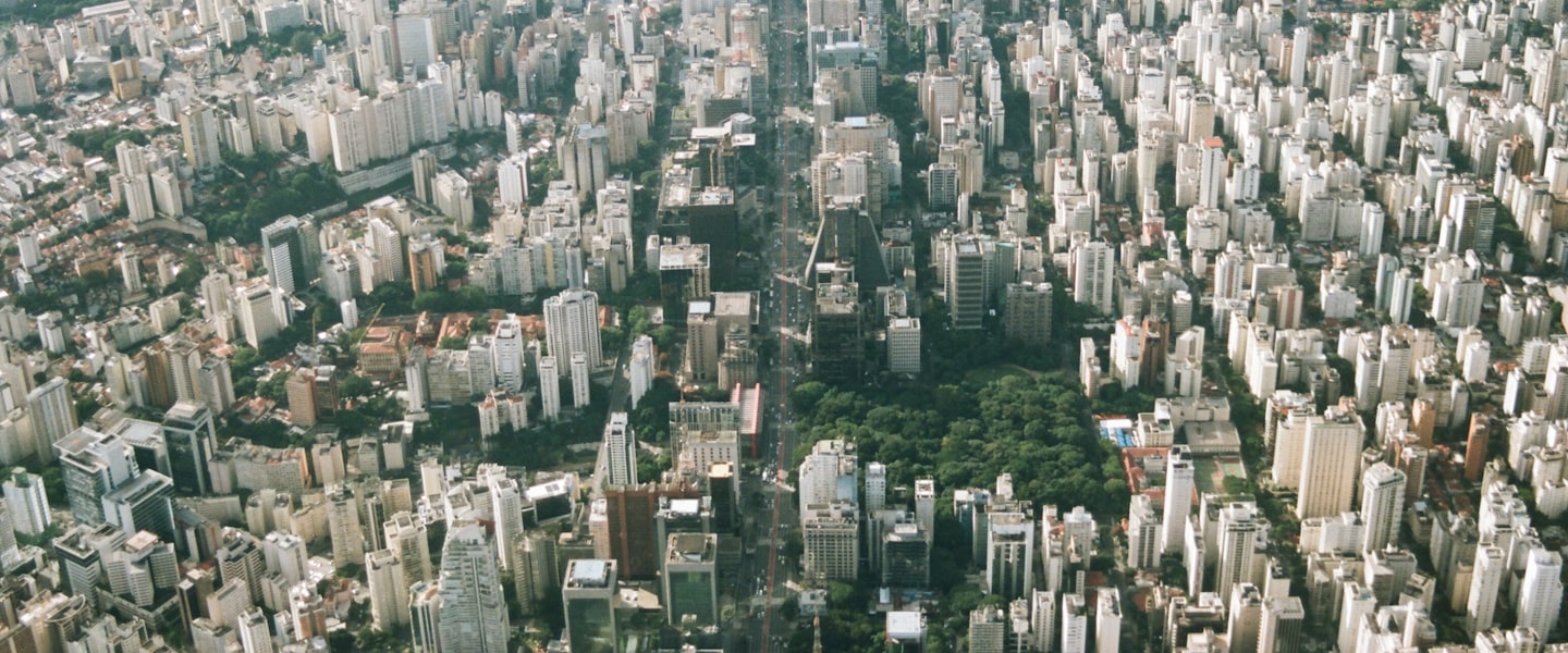 Brazil city skyline