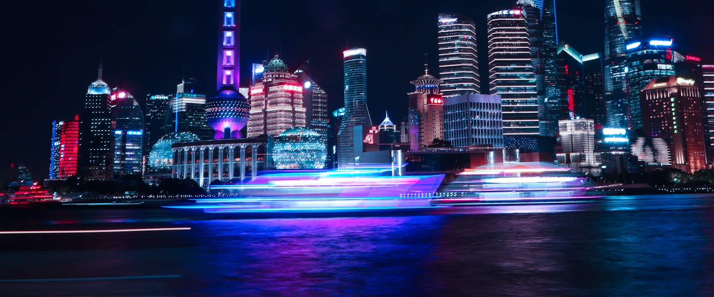 China city skyline