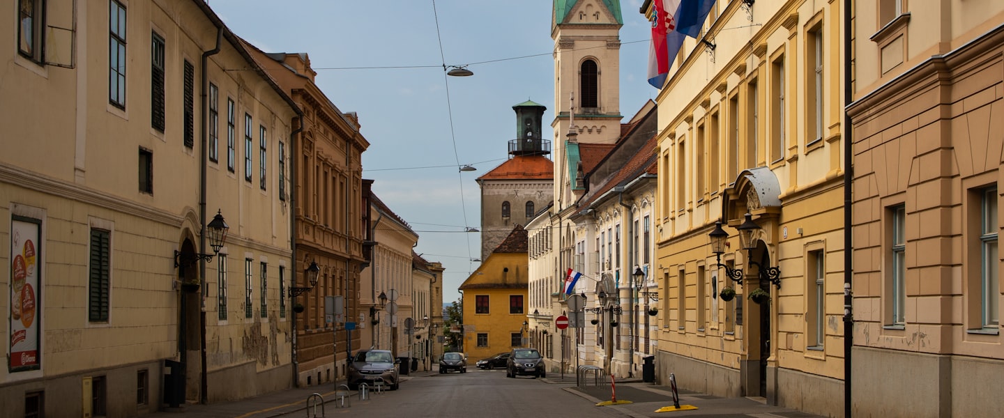Croatia city skyline