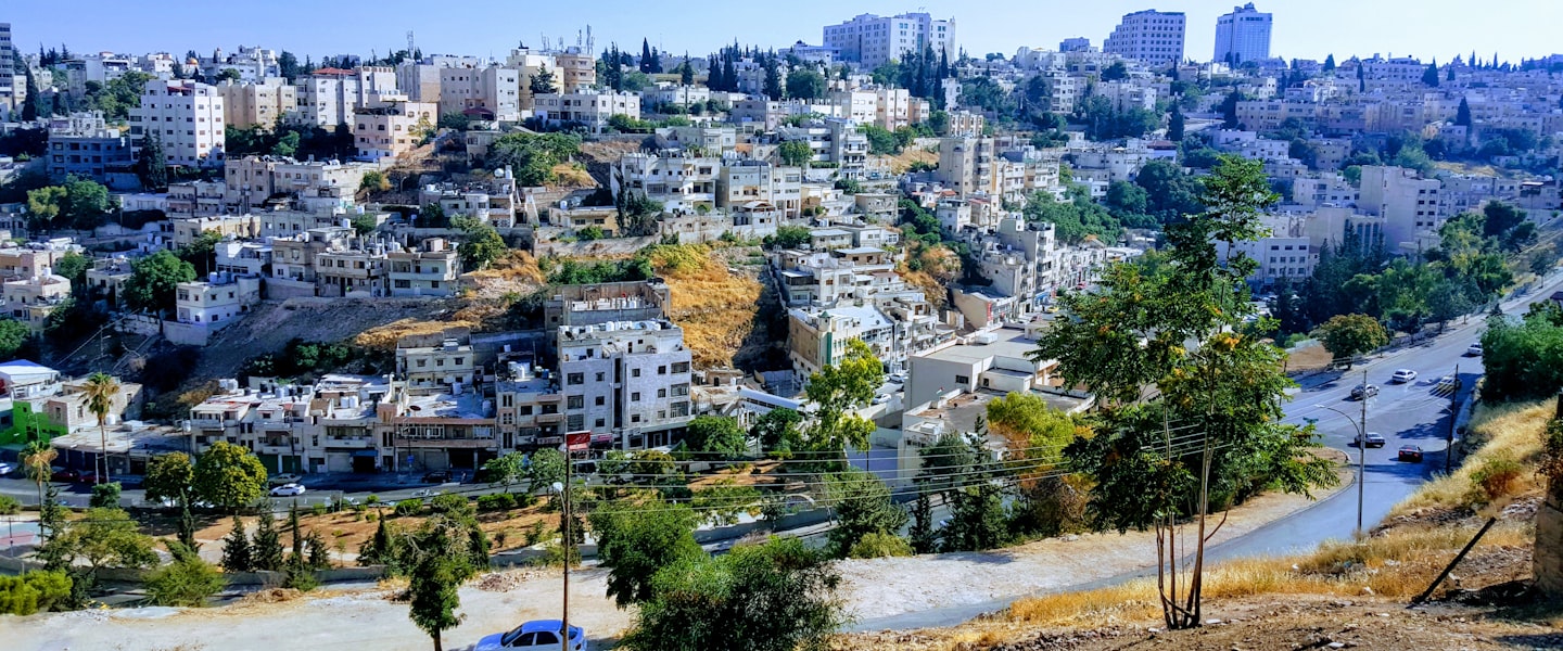 Jordan city skyline