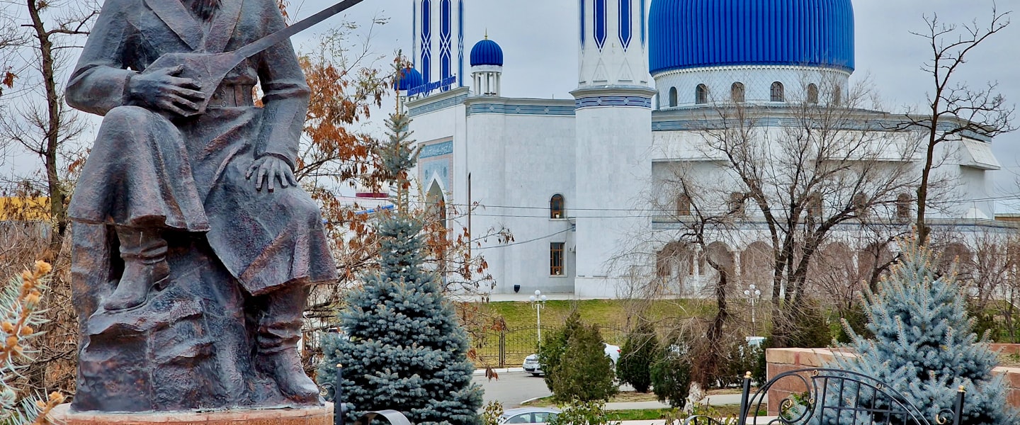 Kazakhstan city skyline