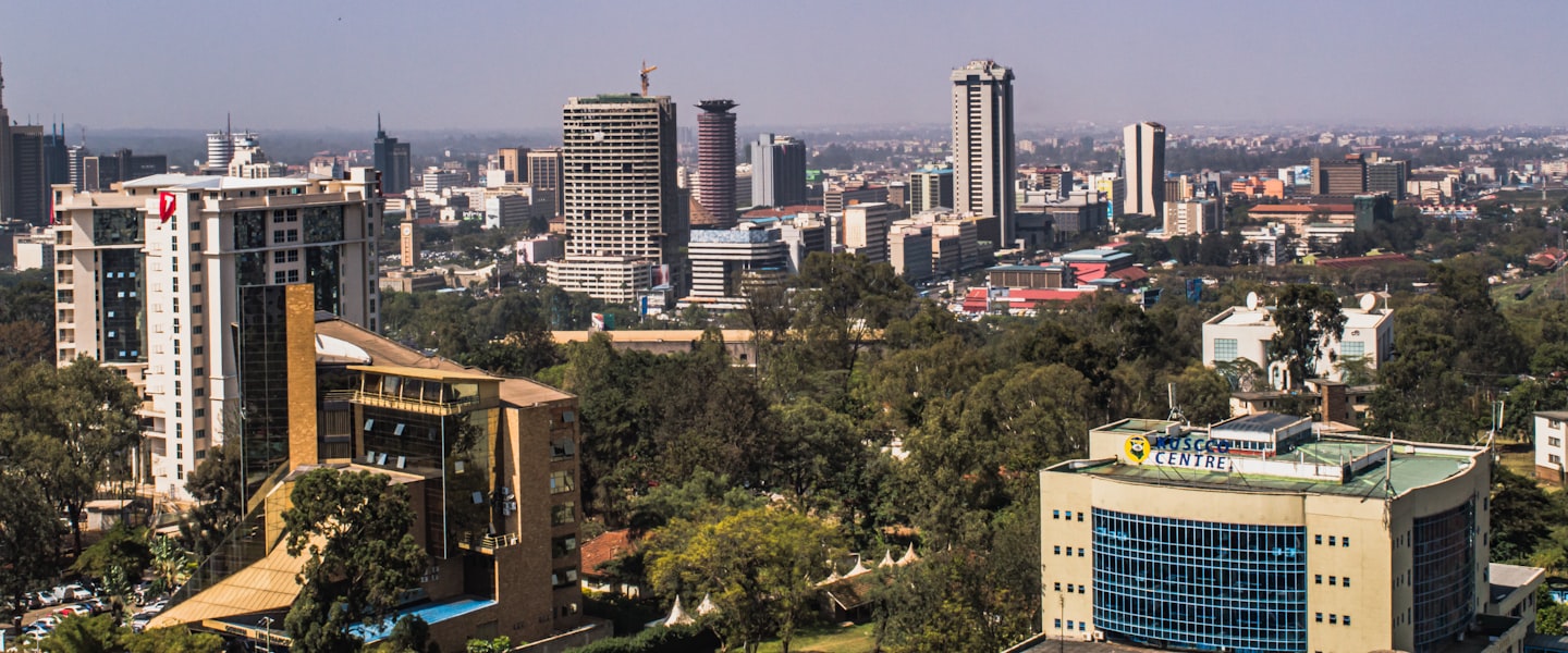 Kenya city skyline