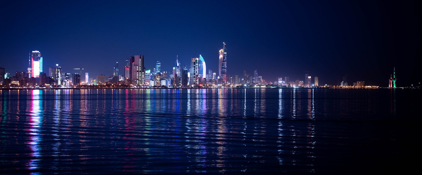 Kuwait city skyline