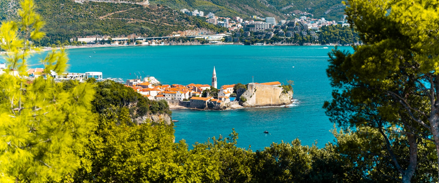 Montenegro city skyline