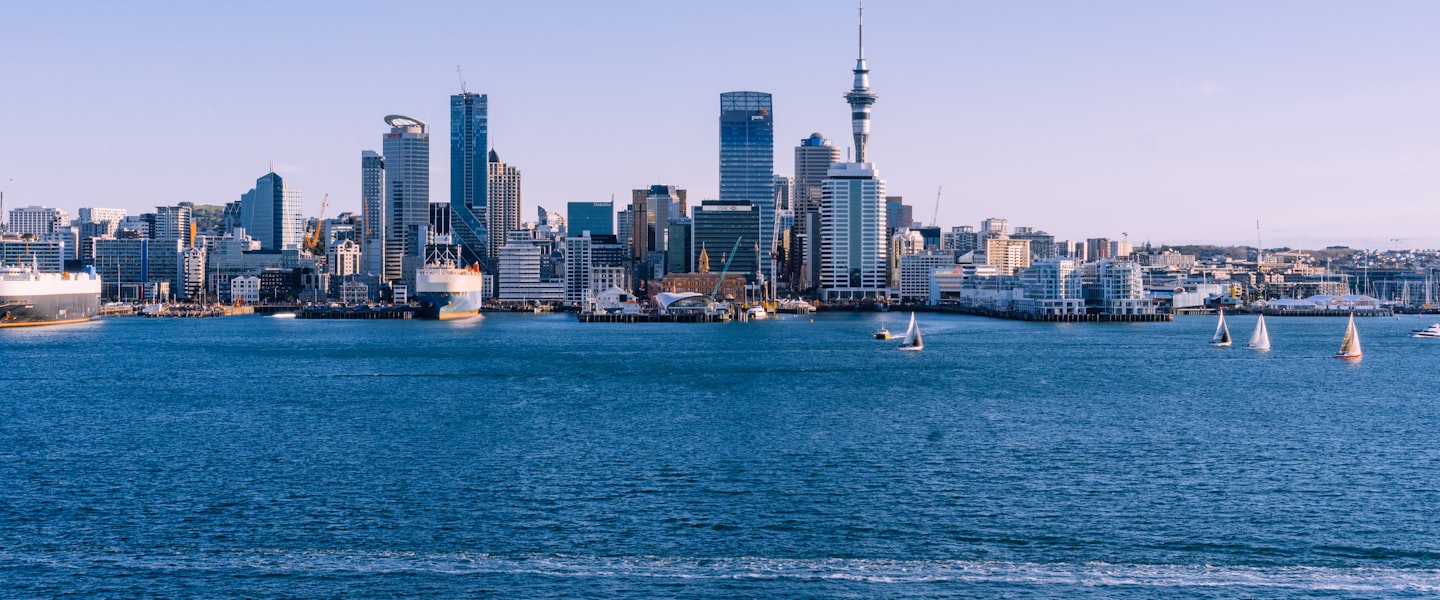New Zealand city skyline