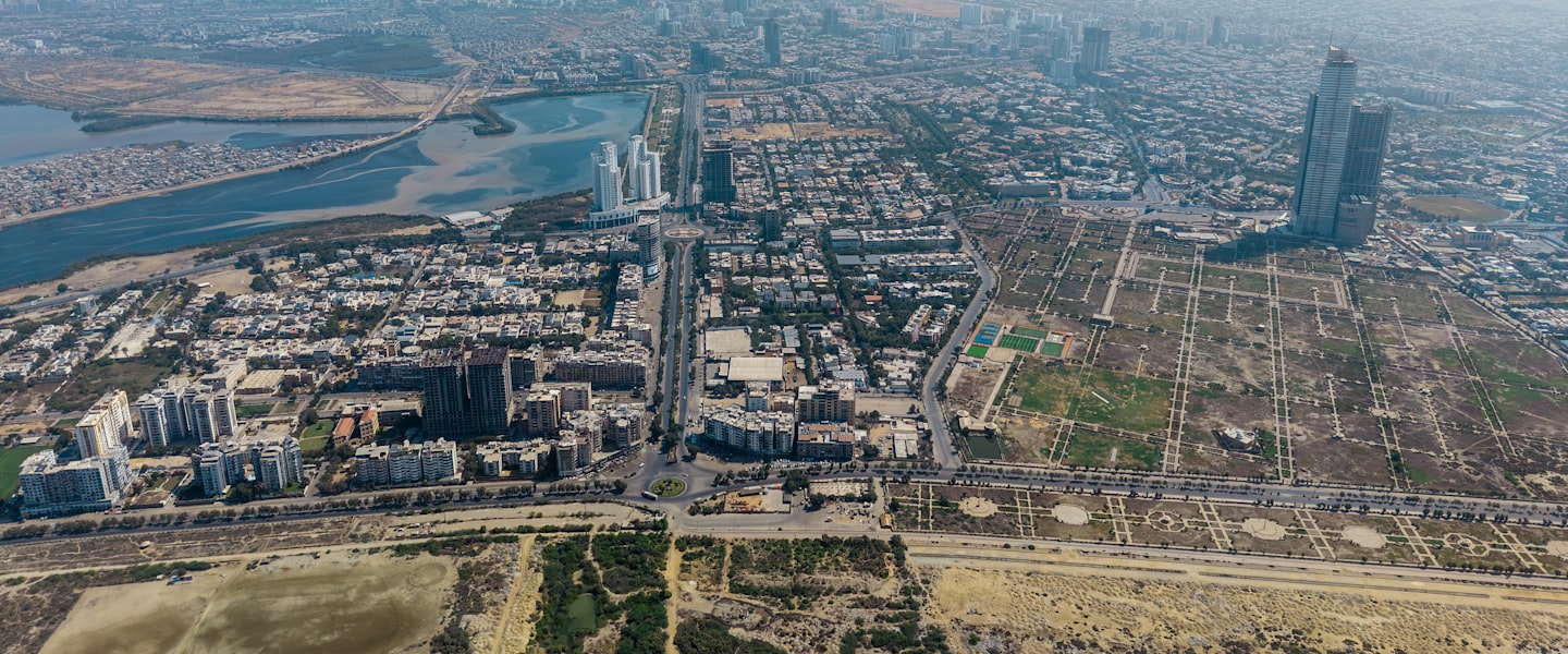 Pakistan city skyline