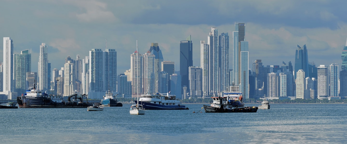 Panama city skyline
