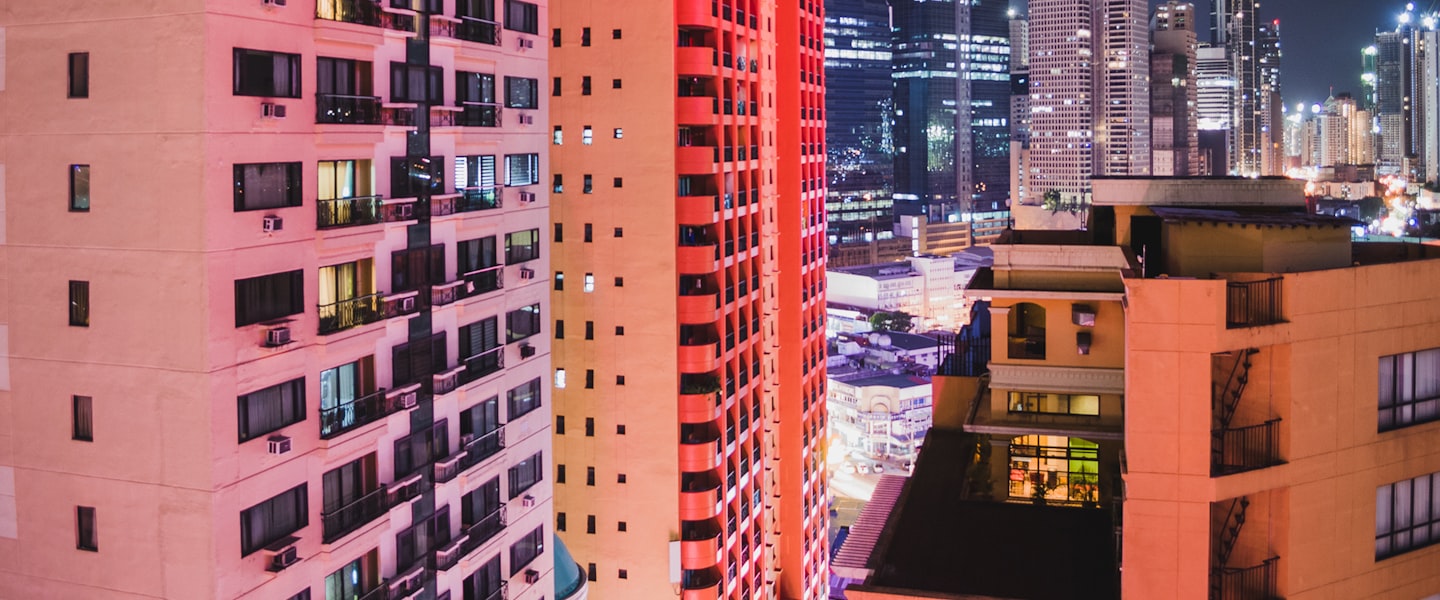 Philippines city skyline