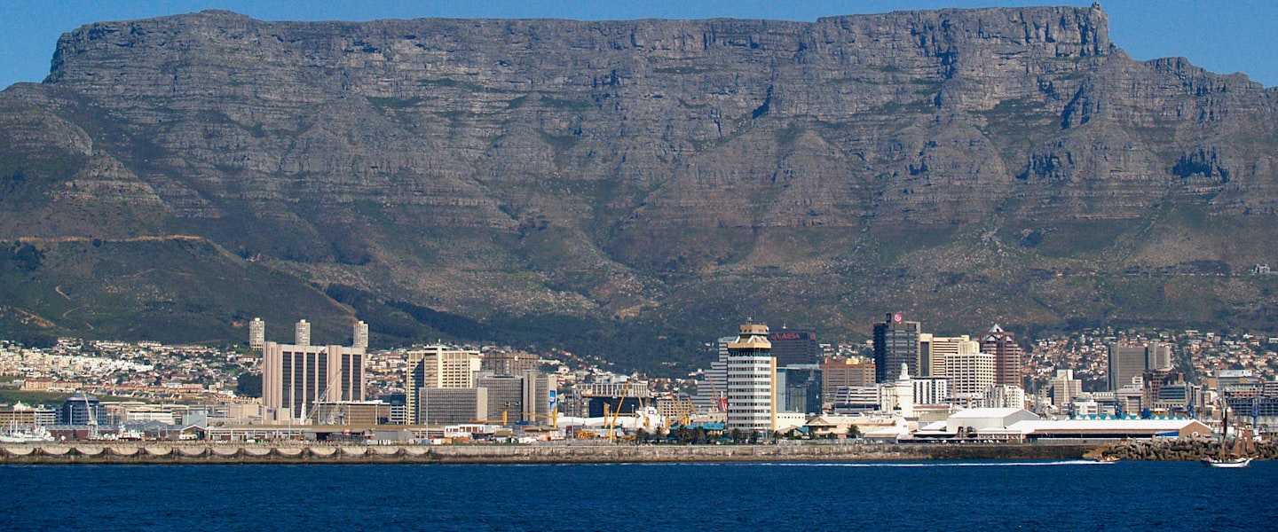 South Africa city skyline