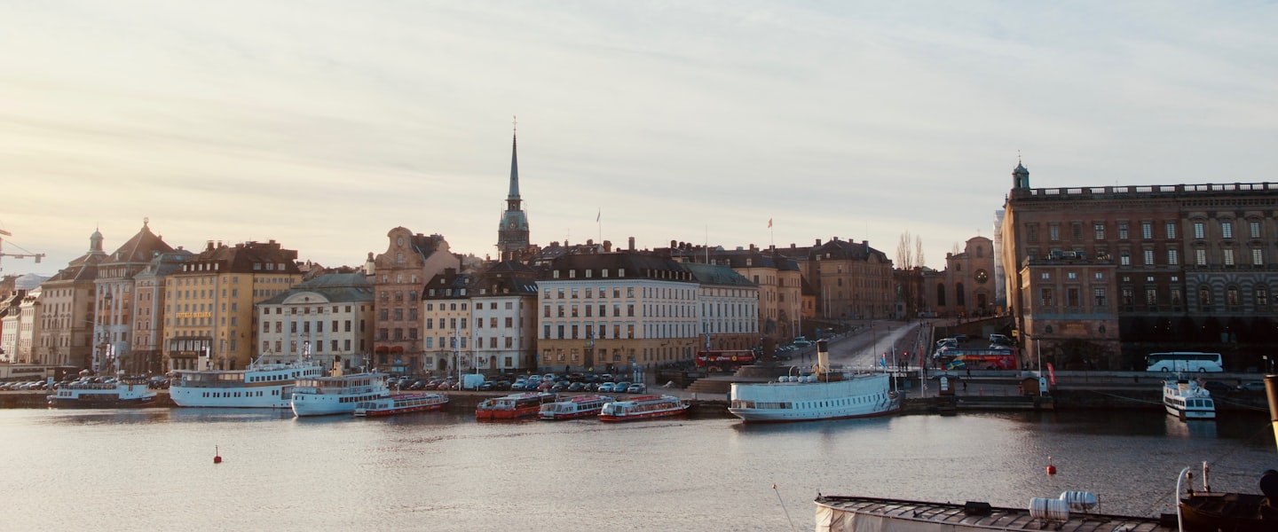 Sweden city skyline