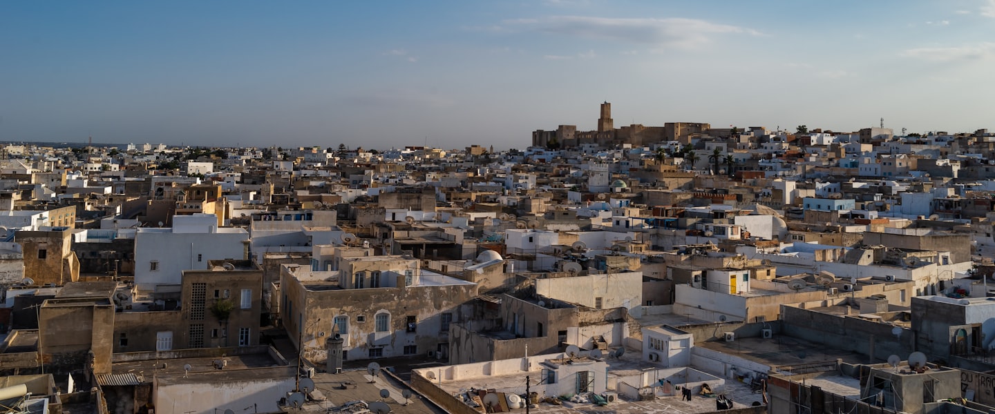 Tunisia city skyline