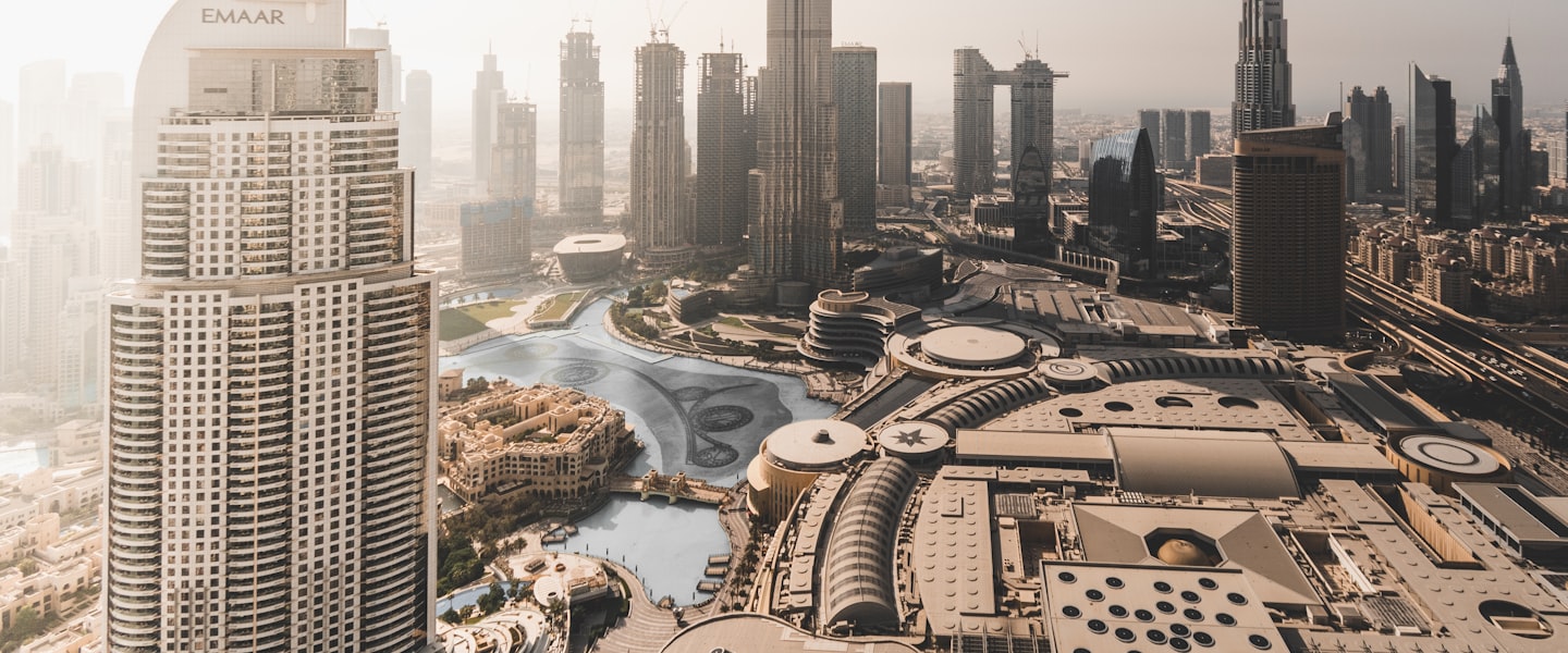 United Arab Emirates city skyline