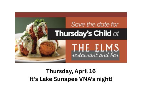 Thursday's Child at The Elms on April16
