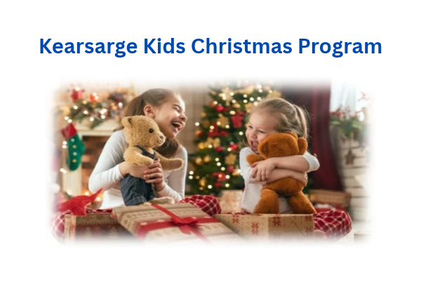 Children with Christmas gifts