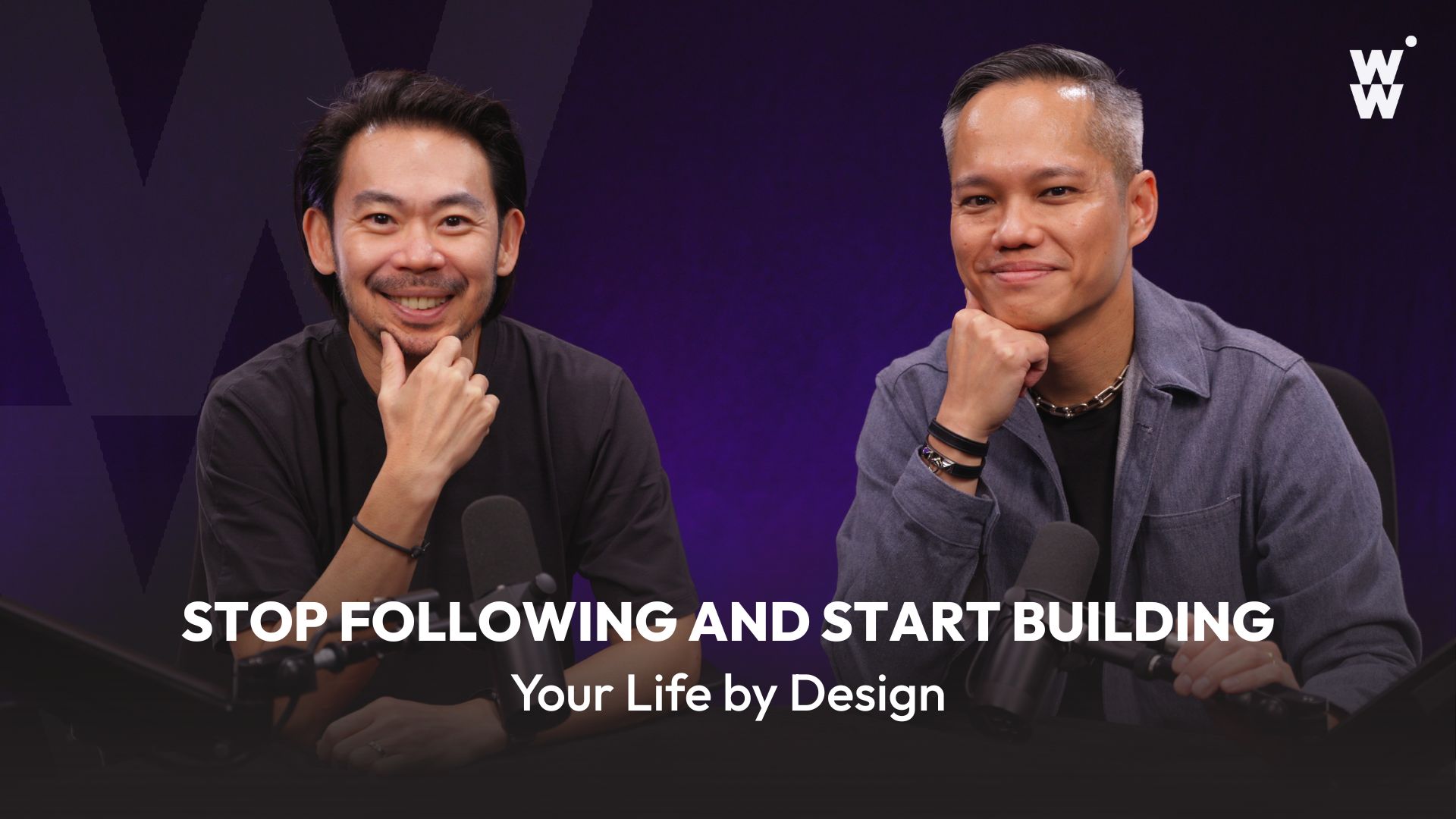 Gerald Ang invites Hunn Wai to talk on his podcast show "Wild & Wise Podcast" 