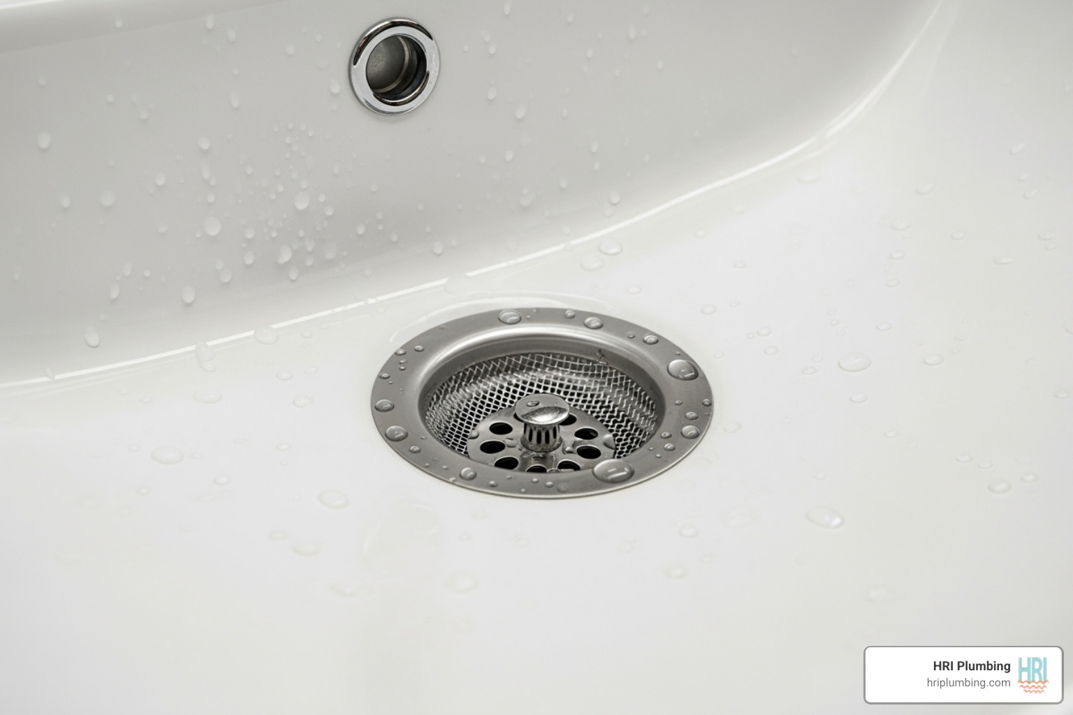 Bathroom sink with a drain strainer - Bathroom sink plumbing Springfield Bathroom sink with a drain strainer - Bathroom sink plumbing Springfield
