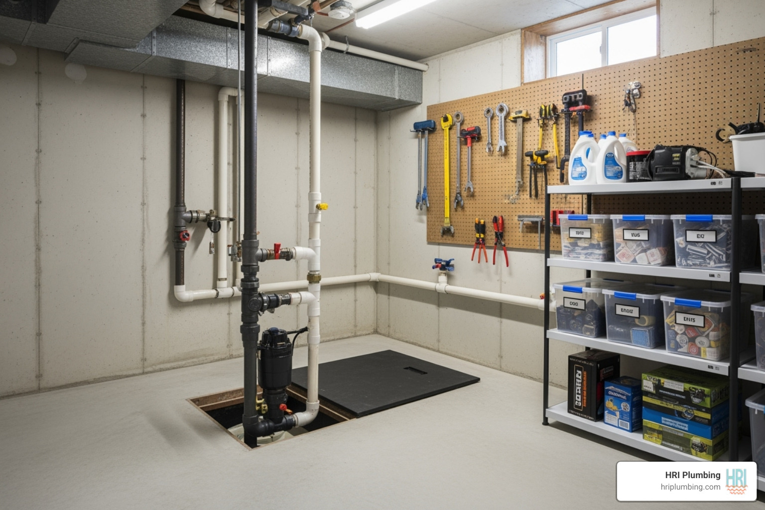 dry, protected basement after repair - sump pump repair near me jacksonville