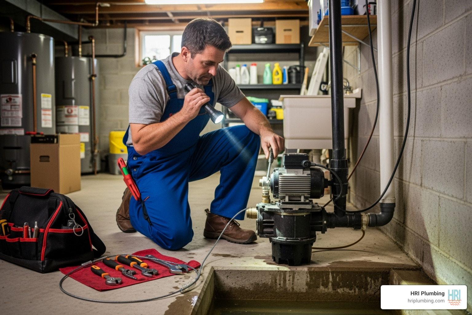 Don't Drown! Emergency Sump Pump Service in Rushville, IL