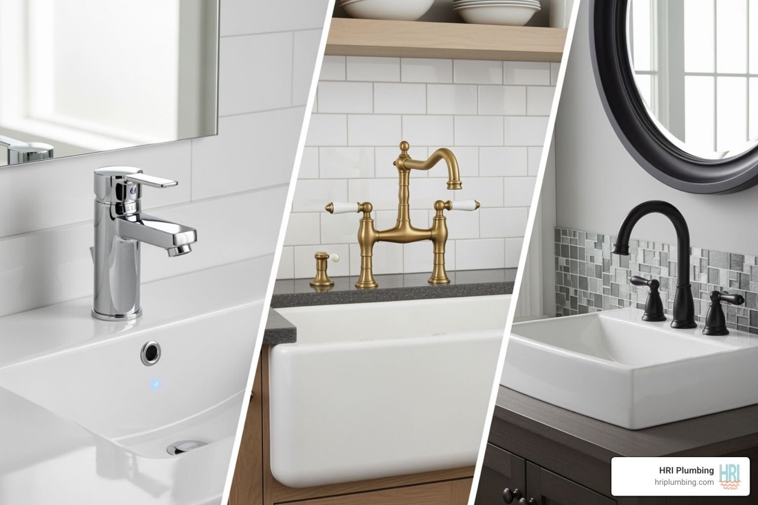 collage of touchless, bridge, and cartridge faucets - faucet replacement jacksonville collage of touchless, bridge, and cartridge faucets - faucet replacement jacksonville