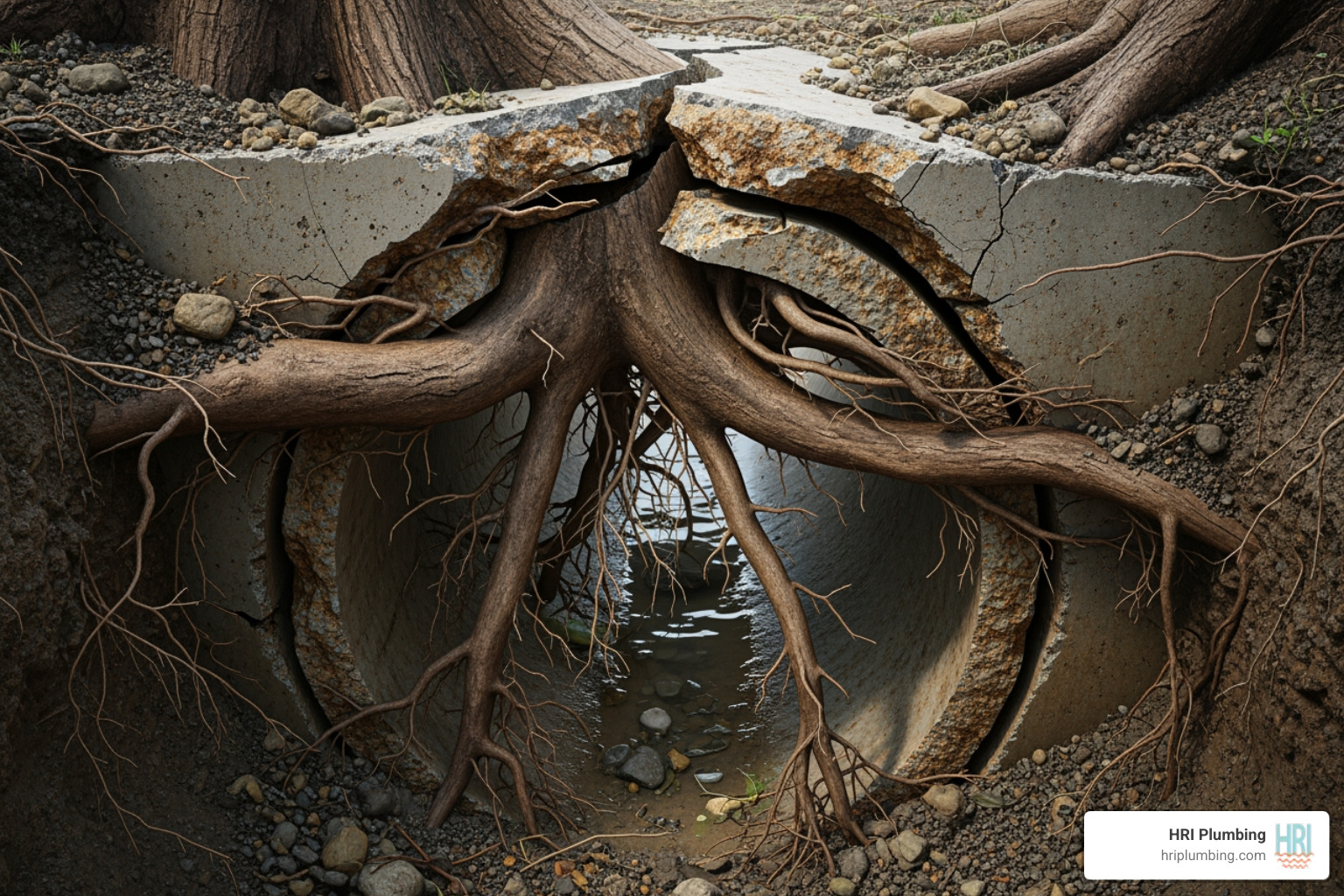 tree roots breaking through a sewer pipe - "My sewer line is damaged. Find companies that do sewer line replacement in Springfield, IL. tree roots breaking through a sewer pipe - "My sewer line is damaged. Find companies that do sewer line replacement in Springfield, IL.