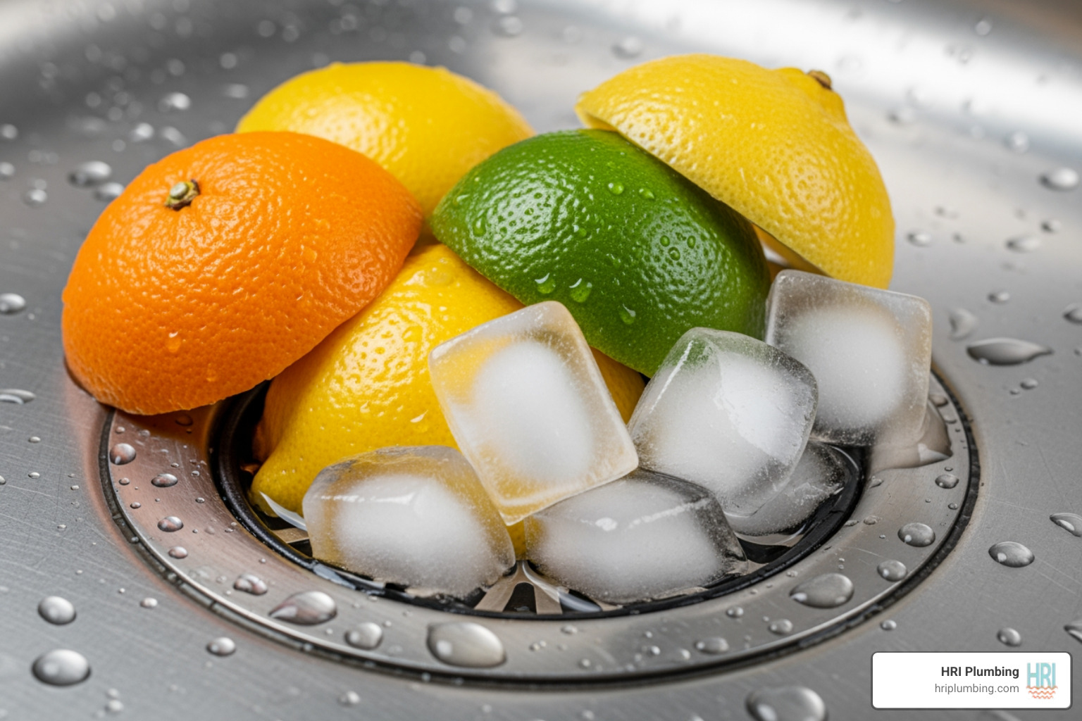 citrus peels and ice cubes near a sink drain - kitchen disposal replacement rushville il citrus peels and ice cubes near a sink drain - kitchen disposal replacement rushville il