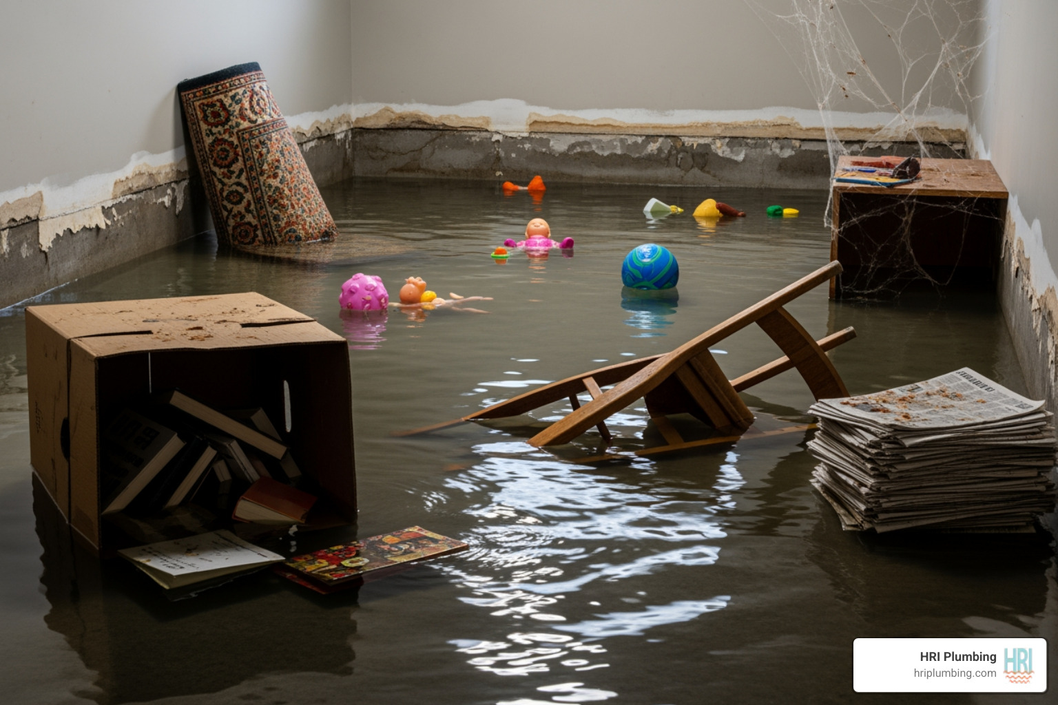 flooded basement - sump pump maintenance springfield il