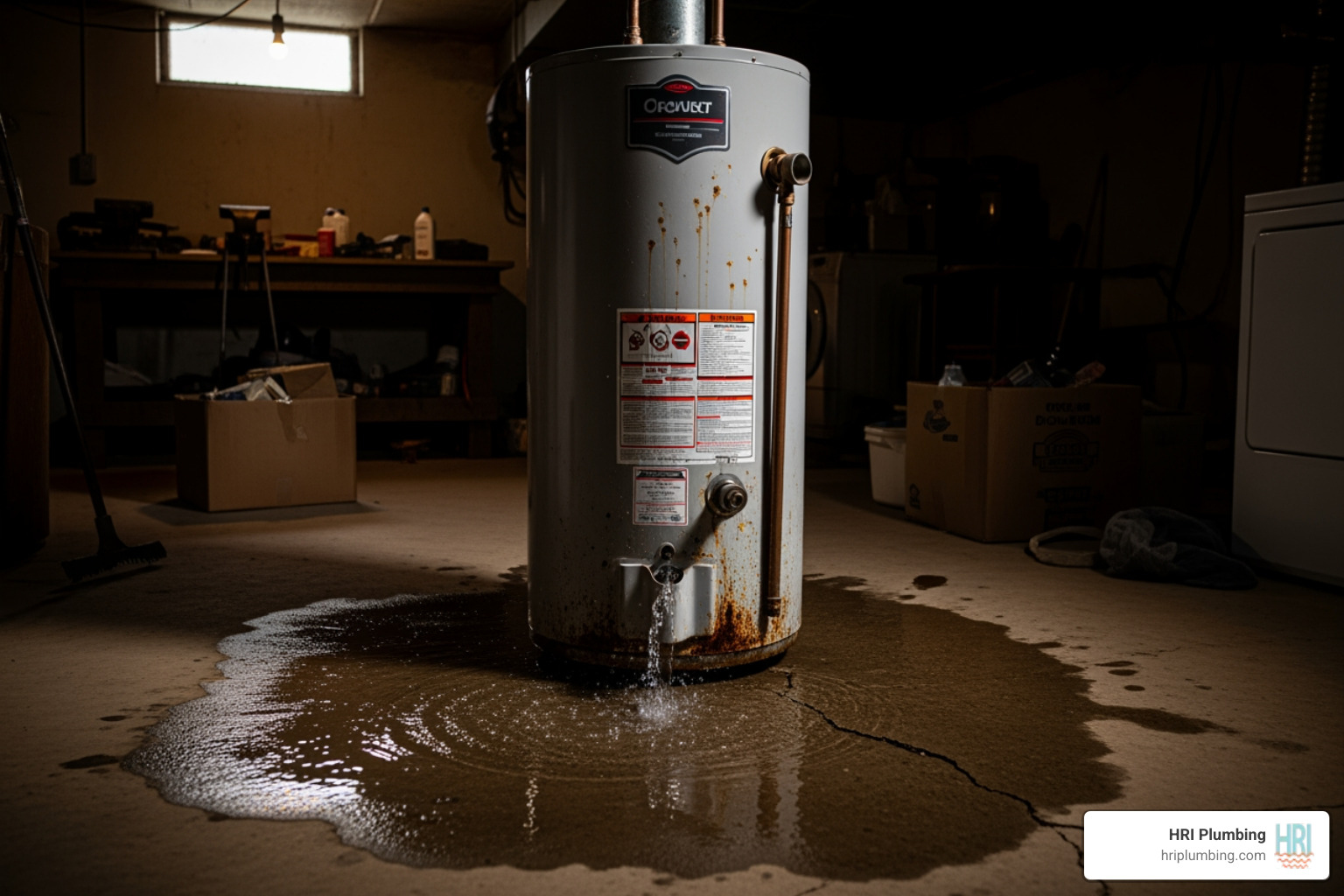 Infographic showing emergency response to water heater leak with three columns: First column shows water shut-off valve with text "1. SHUT OFF WATER - Turn cold water inlet valve clockwise", second column shows electrical panel with text "2. CUT POWER/GAS - Flip breaker or turn gas valve to off", third column shows phone with plumber icon and text "3. CALL PROFESSIONAL - Contact licensed plumber immediately" - best water heater leaking in rushville, il Infographic showing emergency response to water heater leak with three columns: First column shows water shut-off valve with text "1. SHUT OFF WATER - Turn cold water inlet valve clockwise", second column shows electrical panel with text "2. CUT POWER/GAS - Flip breaker or turn gas valve to off", third column shows phone with plumber icon and text "3. CALL PROFESSIONAL - Contact licensed plumber immediately" - best water heater leaking in rushville, il