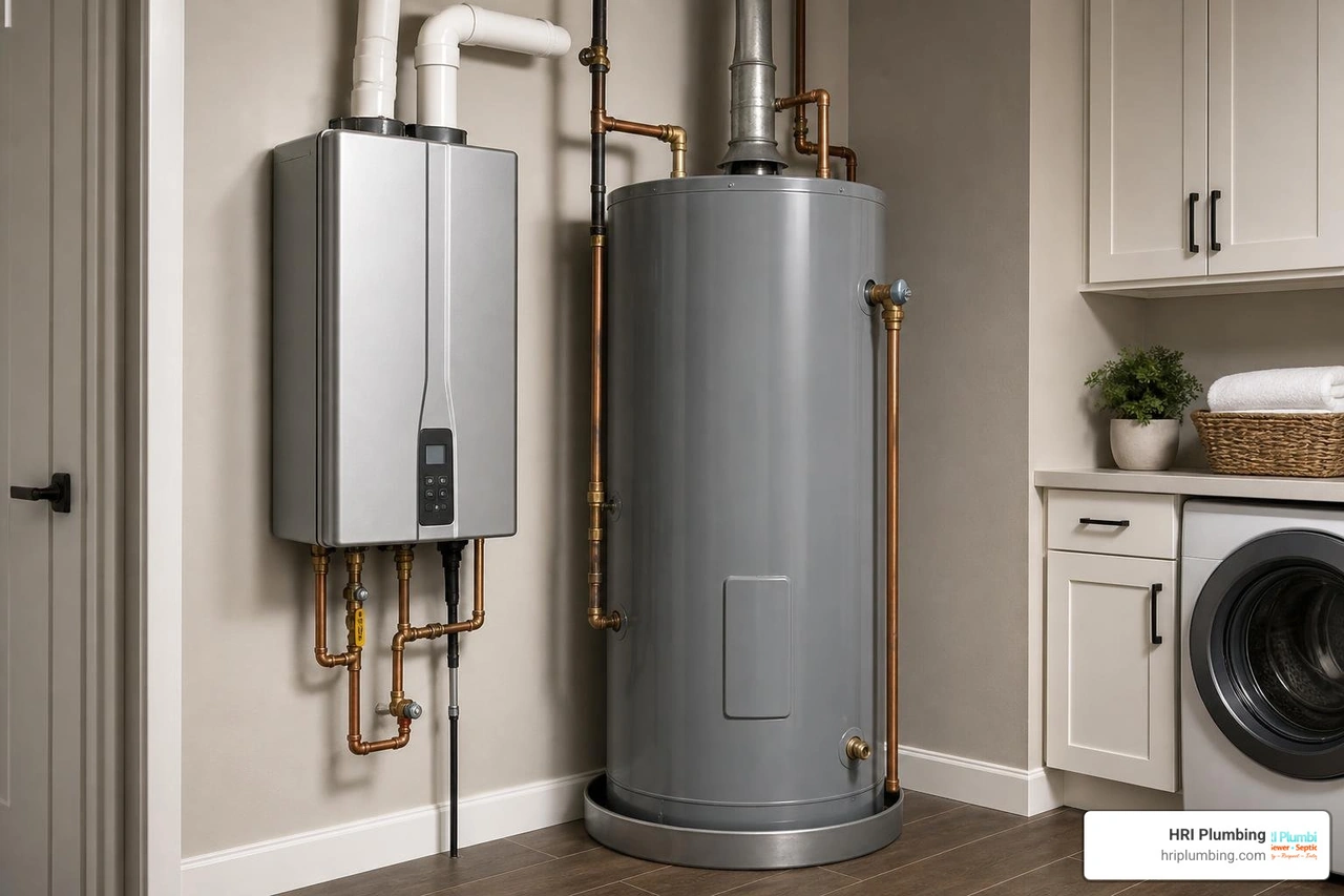 Everything You Need to Know About Tankless vs Tank Water Heaters