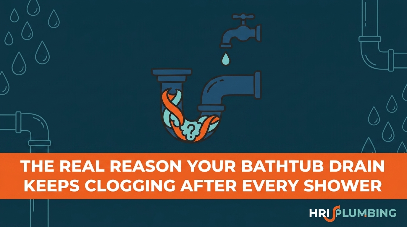 The Real Reason Your Bathtub Drain Keeps Clogging After Every Shower