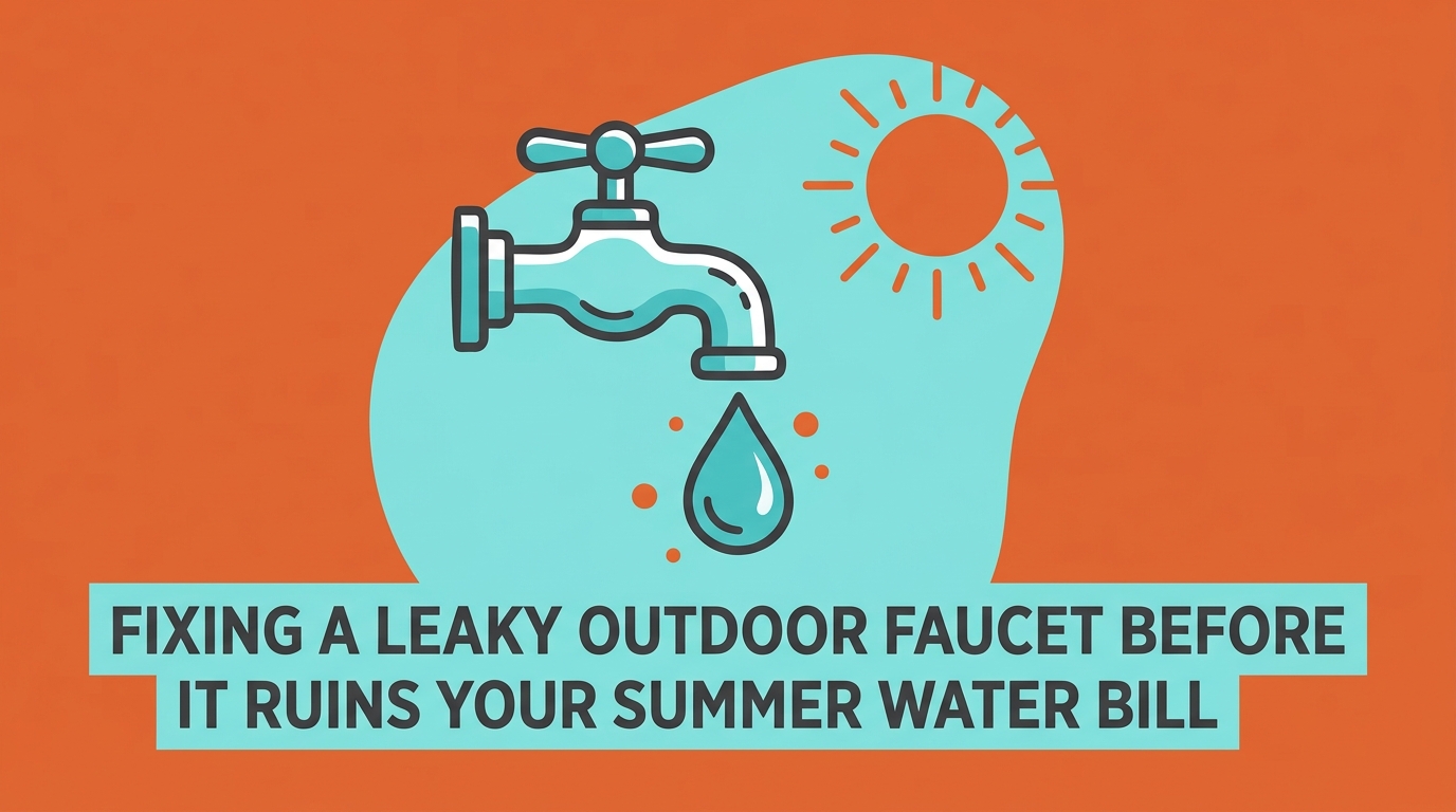 Fixing a Leaky Outdoor Faucet Before It Ruins Your Summer Water Bill