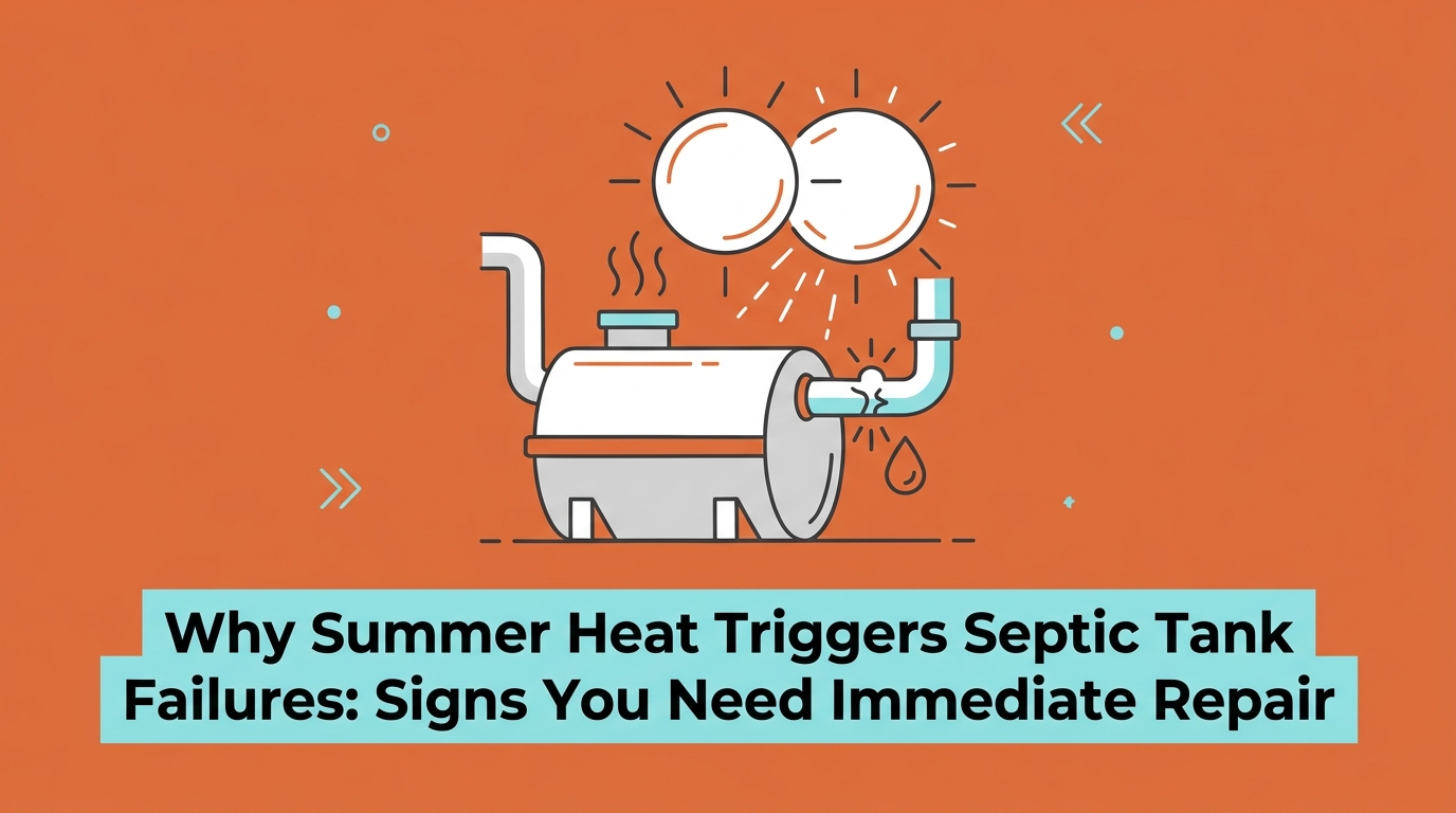Signs Your Septic Tank Needs Immediate Repair During the Summer Heat
