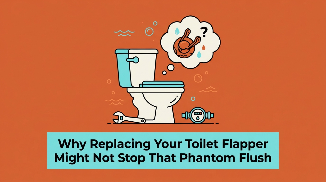 Why Replacing Your Toilet Flapper Might Not Stop That Phantom Flush