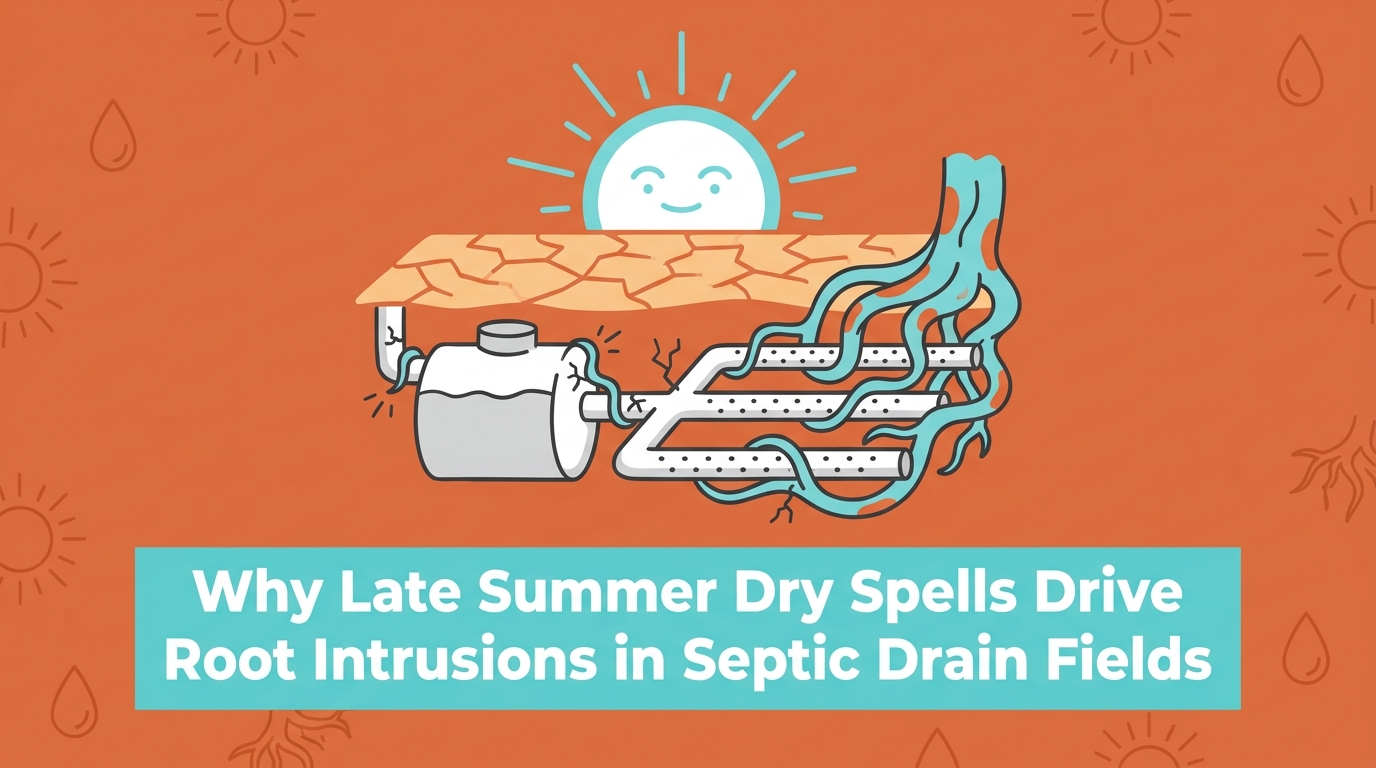 Protecting Your Septic Drain Field from Late Summer Root Intrusions