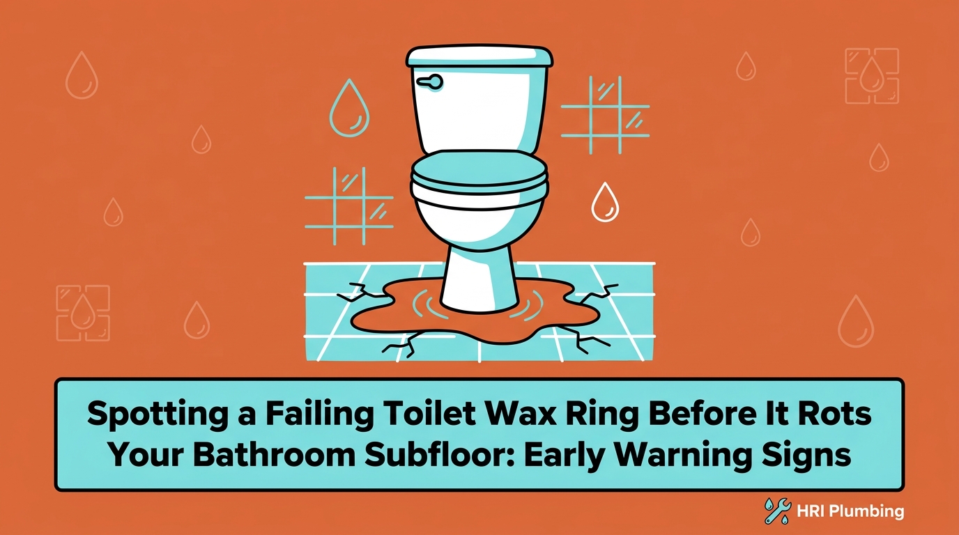 Spotting a Failing Toilet Wax Ring Before It Rots Your Bathroom Subfloor