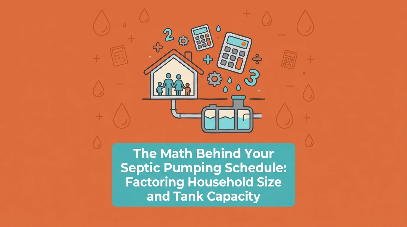 Calculating the Right Septic Pumping Schedule for Your Household Size