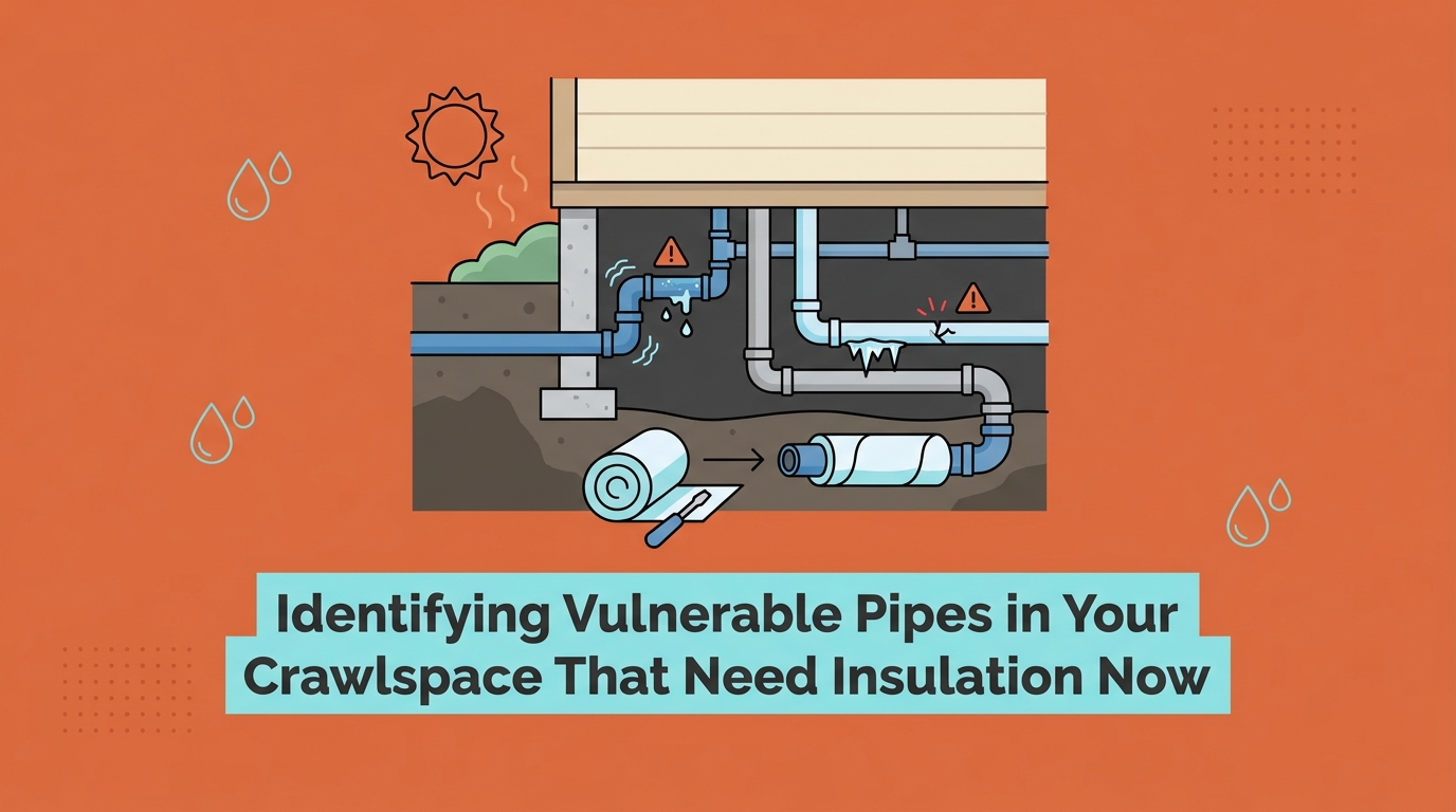 Identifying Vulnerable Pipes in Your Crawlspace That Need Insulation Now