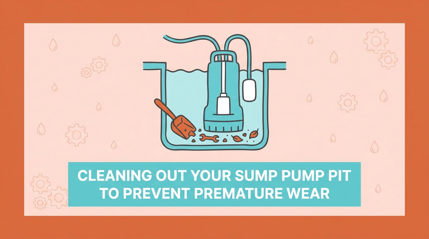 Cleaning Out Your Sump Pump Pit to Prevent Premature Wear