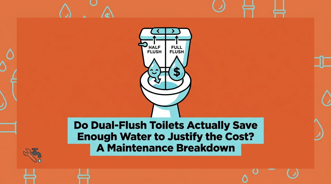 Do Dual-Flush Toilets Actually Save Enough Water to Justify the Cost?