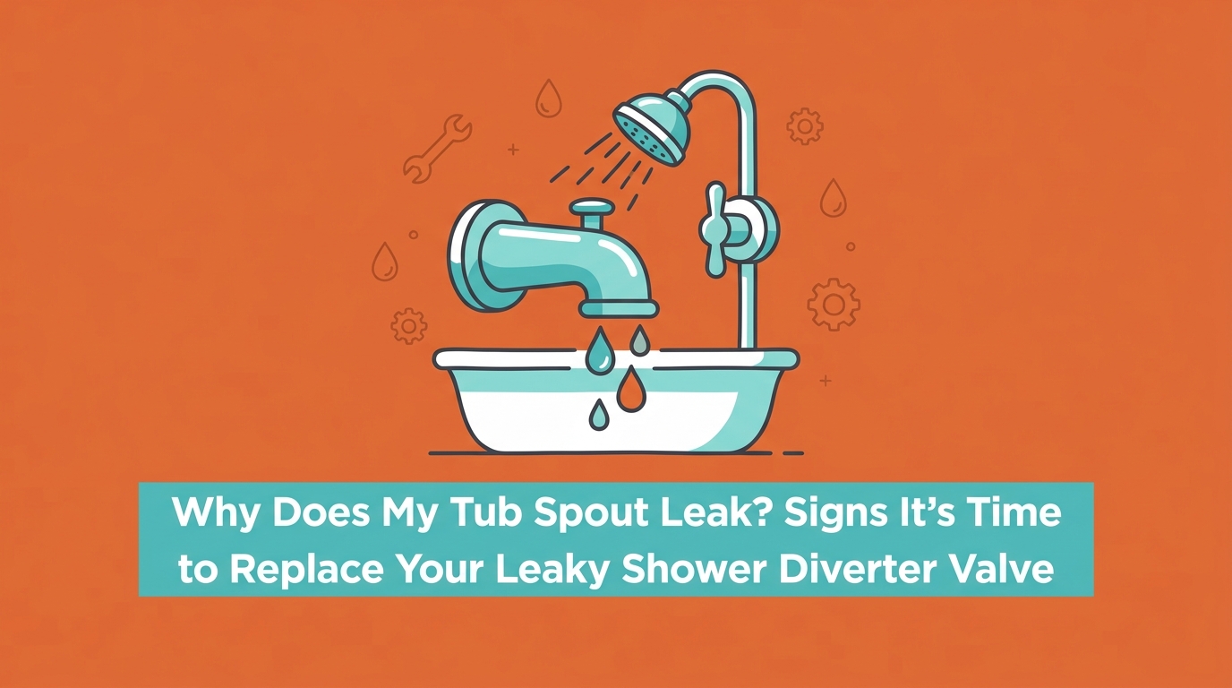 Signs It's Time to Replace Your Leaky Shower Diverter Valve