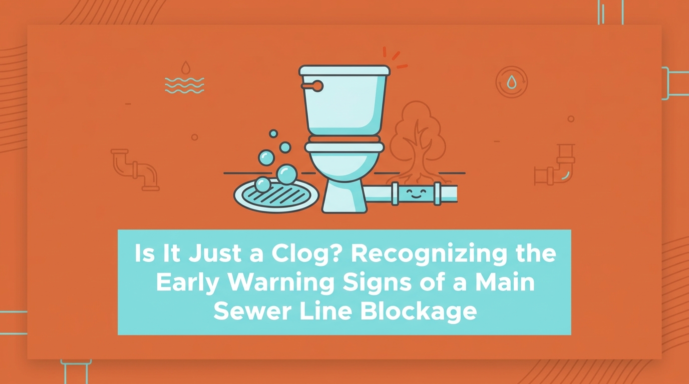 Recognizing the Early Warning Signs of a Main Sewer Line Blockage
