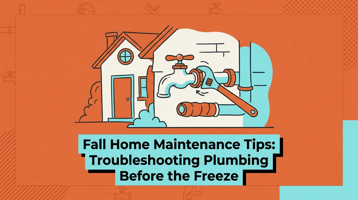 Fall Home Maintenance Tips: Troubleshooting Plumbing Before the Freeze